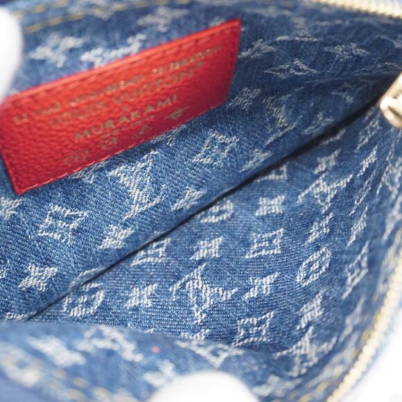 Louis Vuitton Denim Cherry Neverfull Inside Out BB LV x TM Murakami 2025 New - Picture 10 of 16